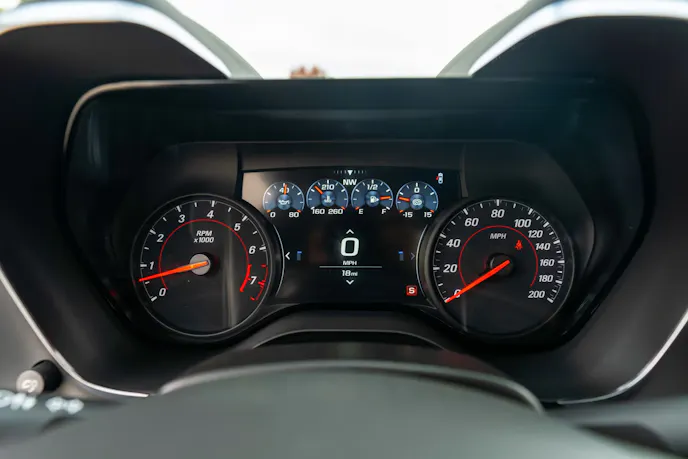 Camaro ZL1 Garage 56 Edition Dashboard