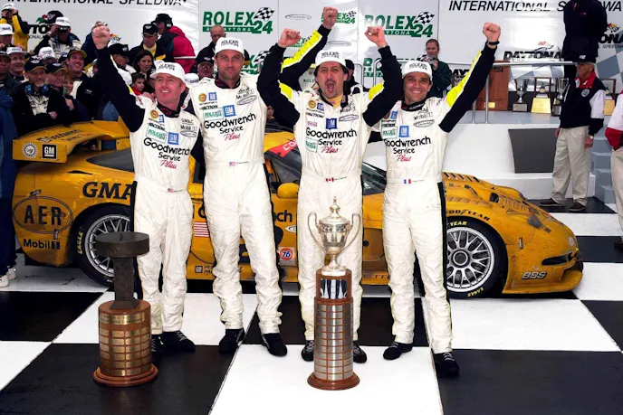 Corvette Racing winning 2001 Rolex 24
