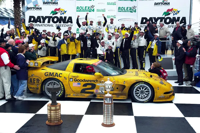 Corvette Racing winning 2001 Rolex 24 (2)