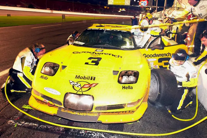 A Corvette at 2001 Rolex 24