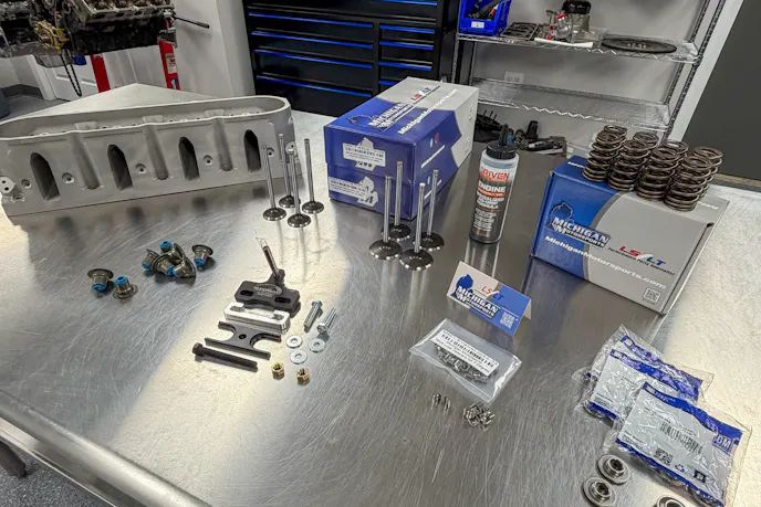 LS cylinder head rebuild