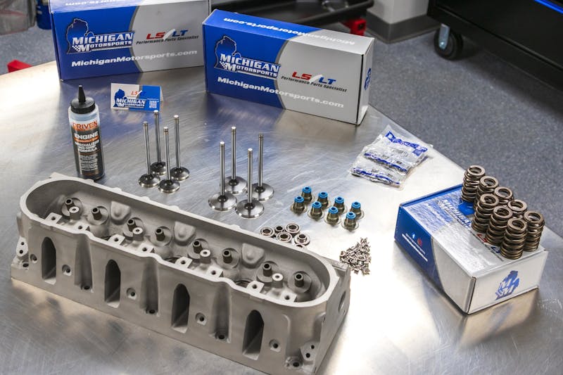 LS cylinder head rebuild