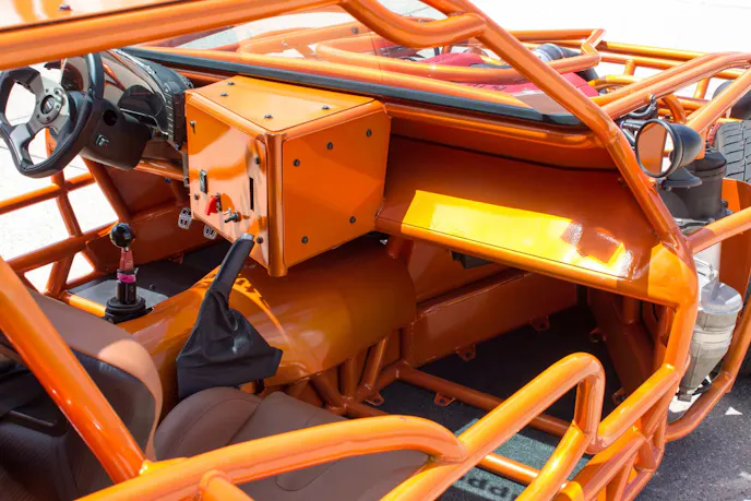Interior of a 1963 Chevrolet Corvette Roadster (2)