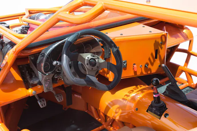 Interior of a 1963 Chevrolet Corvette Roadster