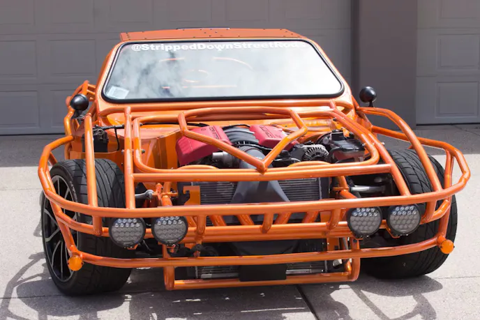 Frame of a 1963 Chevrolet Corvette Roadster (2)