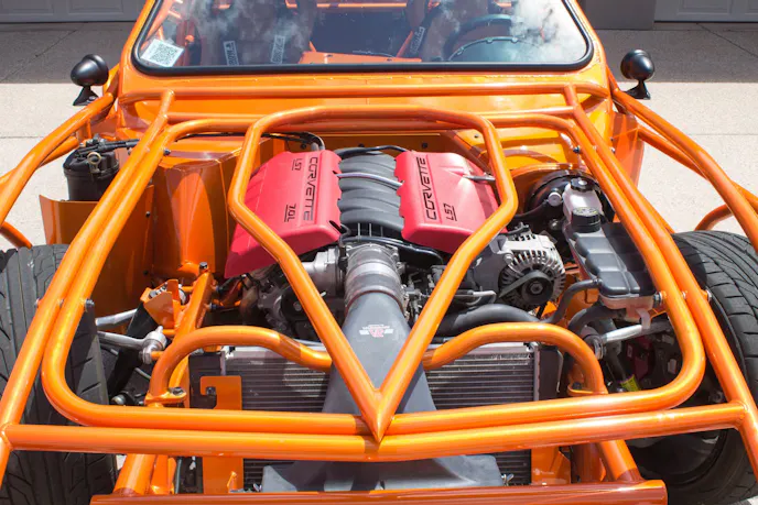 Engine of a 1963 Chevrolet Corvette Roadster