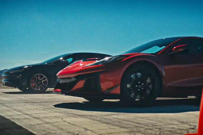 World's fastest Car on track