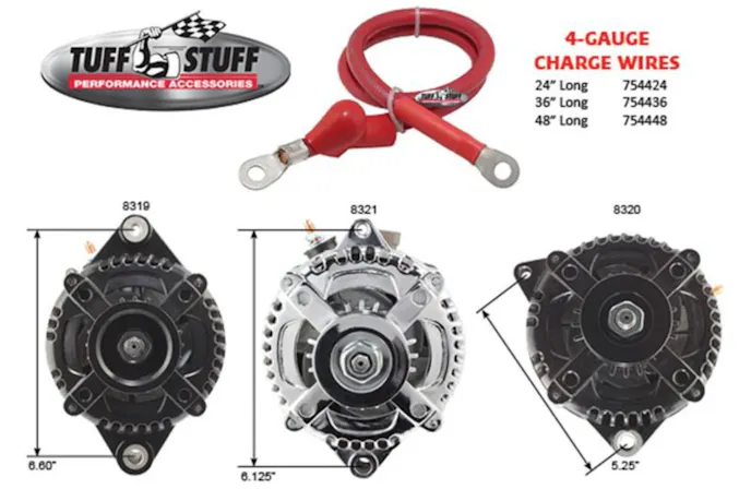 Tuff Stuff Max Amp alternators